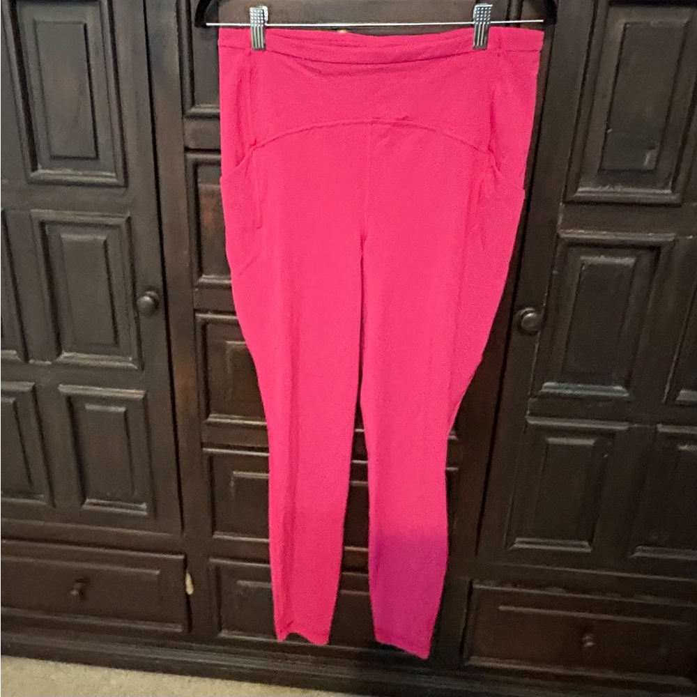 lululemon athletica Hot Pink Leggings